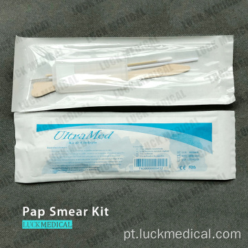 Kit de manchas de Papanicolaou da ginecologia médica